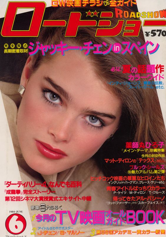 ROADSHOW magazine side cover June 1984