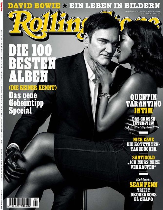ROLLING STONE (DE) magazine side cover  February 2016