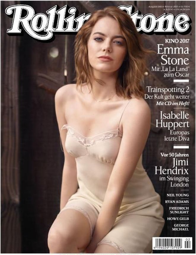 ROLLING STONE (DE) magazine side cover  February 2017