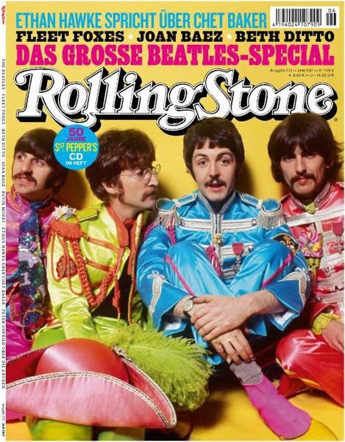 ROLLING STONE (DE) magazine side cover  June 2017
