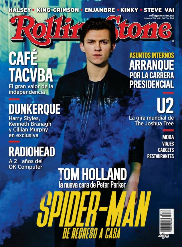 ROLLING STONE (MX) magazine side cover  July 2017