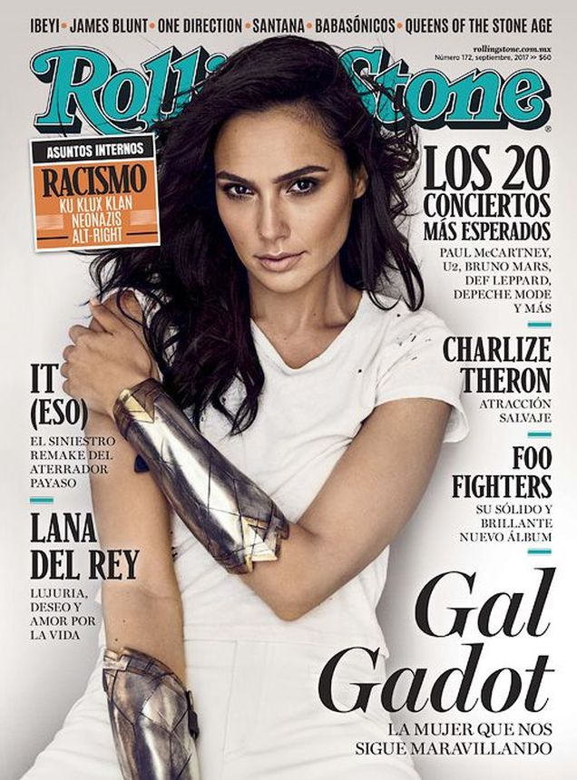 ROLLING STONE (MX) magazine side cover  September 2017