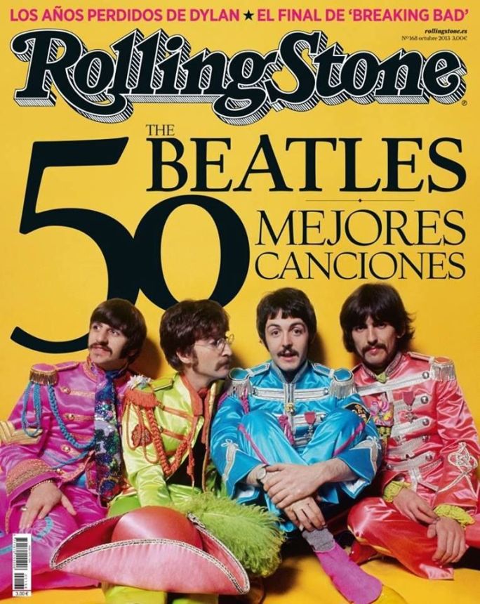 ROLLING STONE SPAIN magazine side cover  October 2013