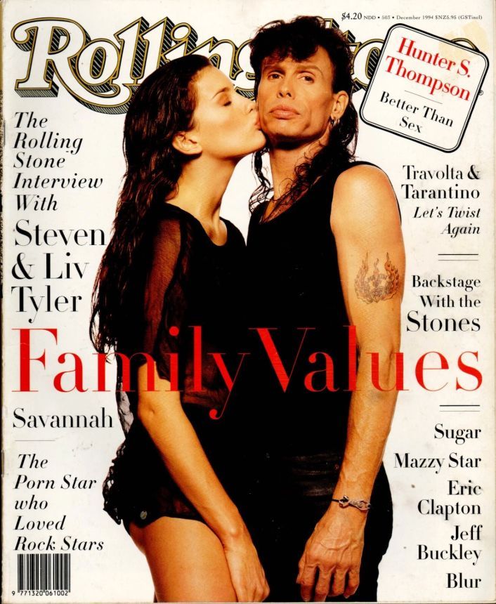 ROLLING STONE (AU) magazine side cover Issue 503  December 1994