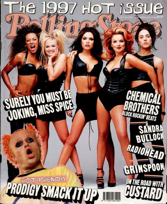 ROLLING STONE (AU) magazine side cover Issue 510  October 1997