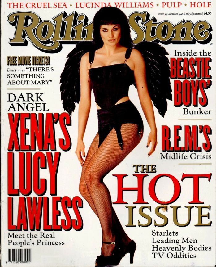 ROLLING STONE (AU) magazine side cover Issue 553  October 1998