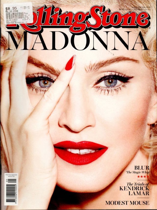ROLLING STONE (AU) magazine side cover Issue 782  May 2015