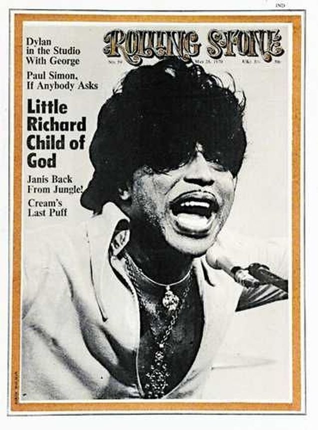 ROLLING STONE magazine side cover 28 May 1970