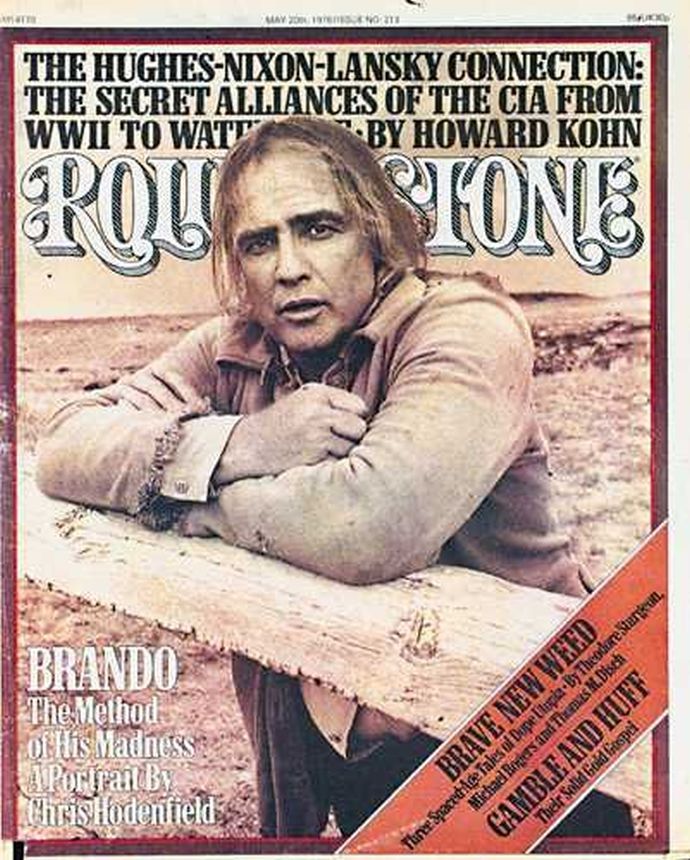 ROLLING STONE magazine side cover 20 May 1976