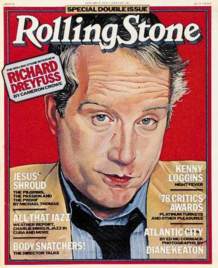 ROLLING STONE magazine side cover 28 December 1978