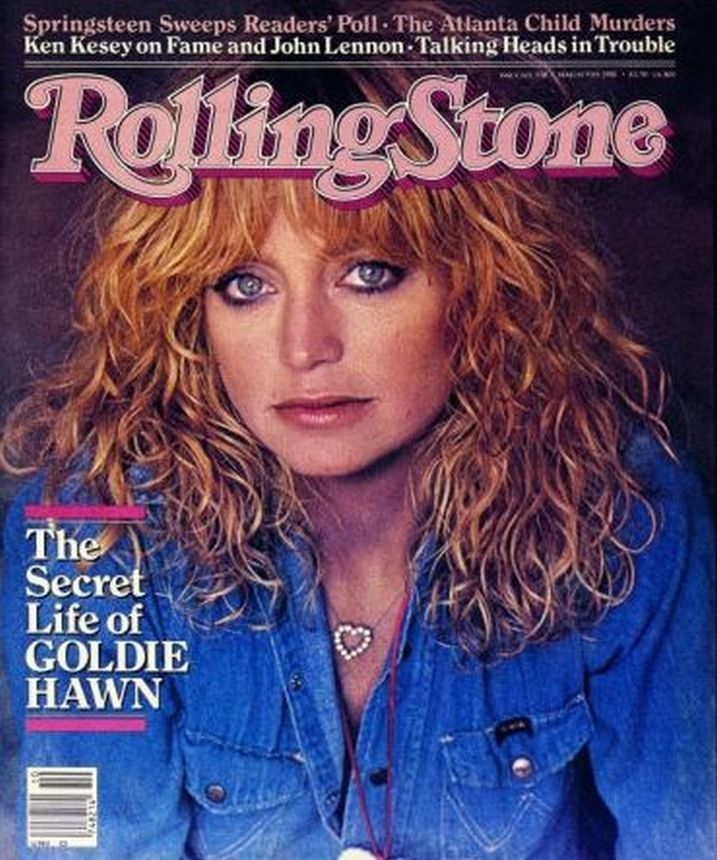 ROLLING STONE magazine side cover 5 March 1981