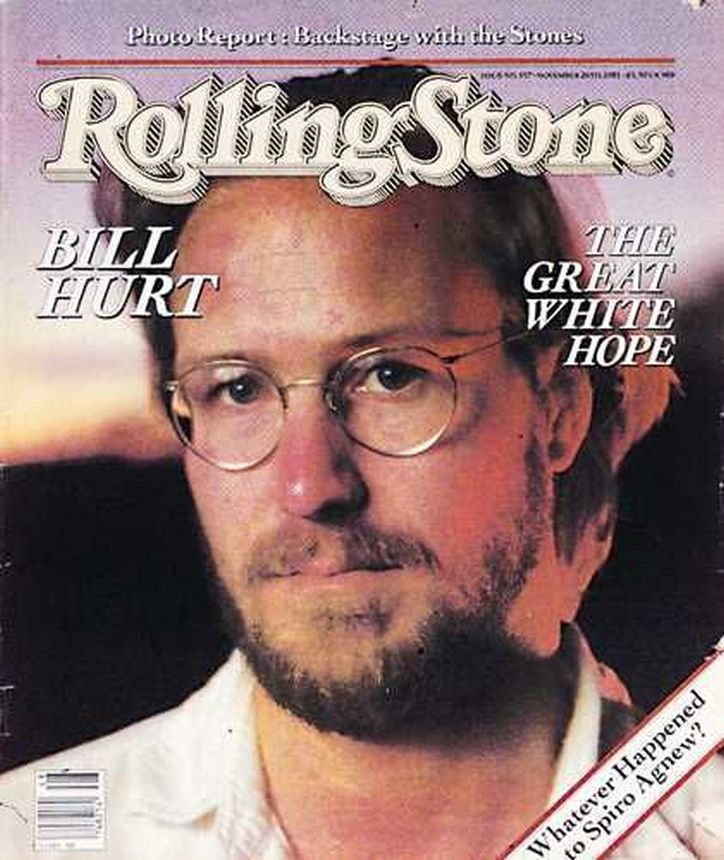 ROLLING STONE magazine side cover 26 November 1981