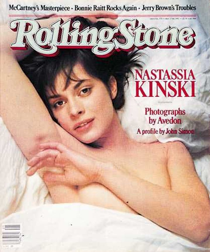 ROLLING STONE magazine side cover 27 May 1982