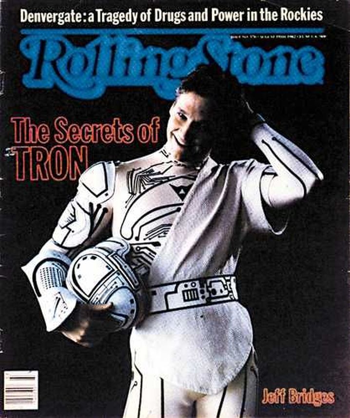 ROLLING STONE magazine side cover 19 August 1982