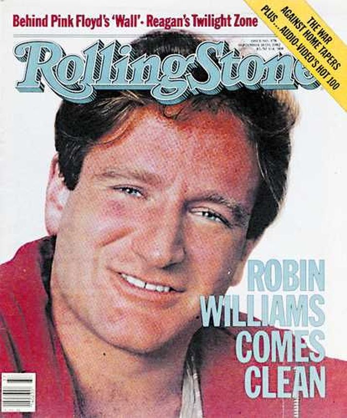 ROLLING STONE magazine side cover 16 September 1982