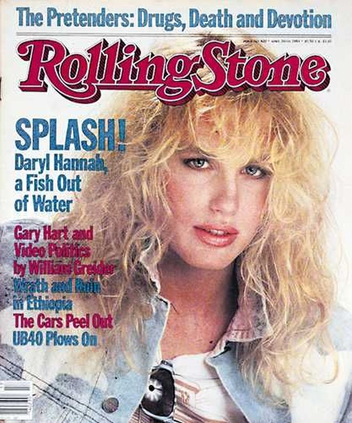 ROLLING STONE magazine side cover 26 April 1984