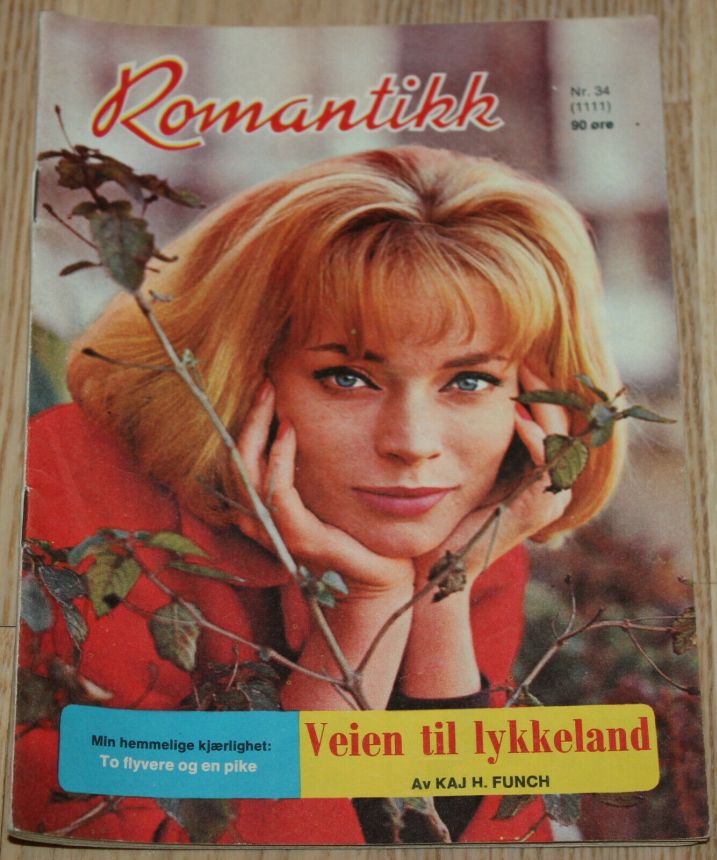 ROMANTIKK magazine side cover Issue 34   1966