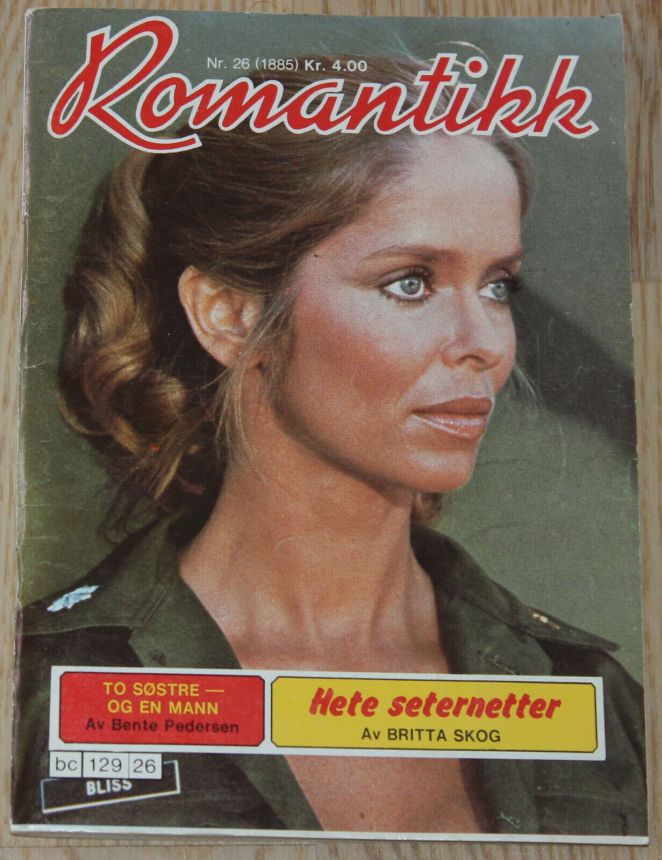 ROMANTIKK magazine side cover Issue 26   1981