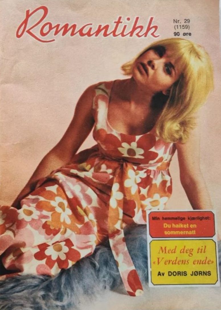 ROMANTIKK magazine side cover Issue 29   1967