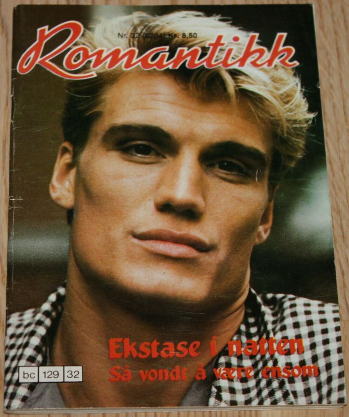 ROMANTIKK magazine side cover Issue 32   1987