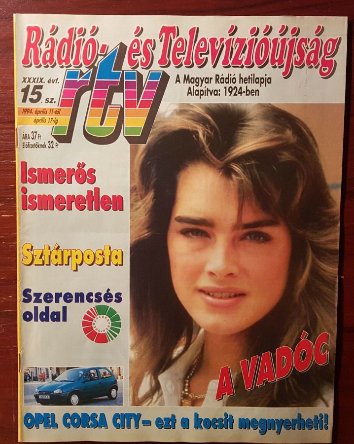 RTV magazine side cover 11 April 1994