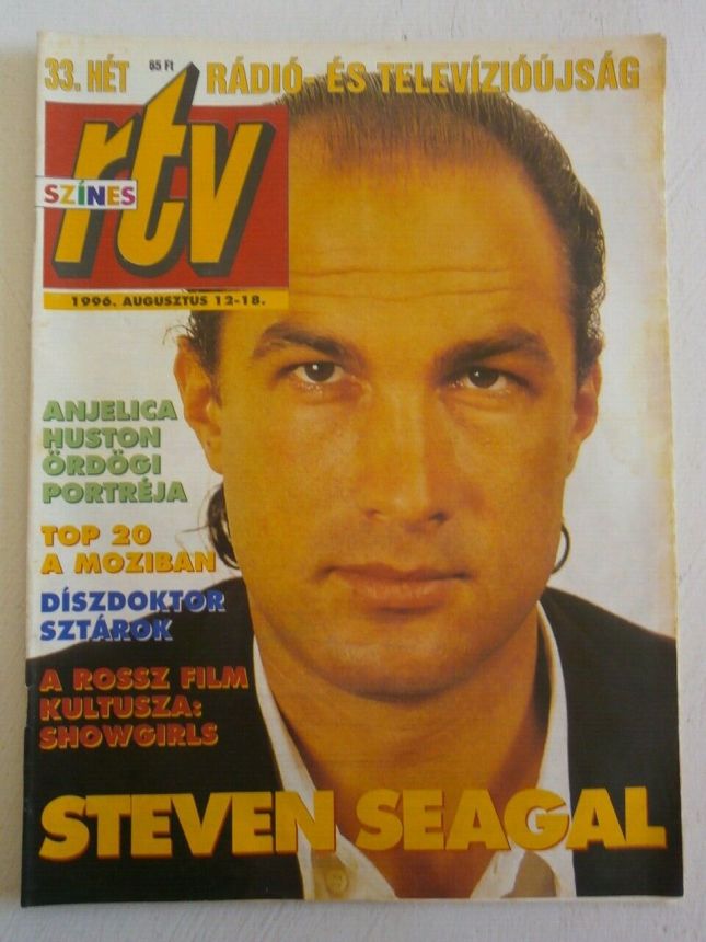 SZINES RTV magazine side cover 12 August 1996