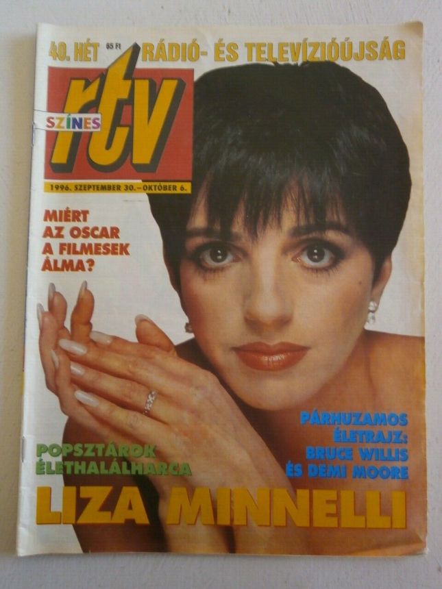 SZINES RTV magazine side cover 30 September 1996