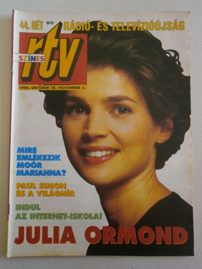SZINES RTV magazine side cover 28 October 1996