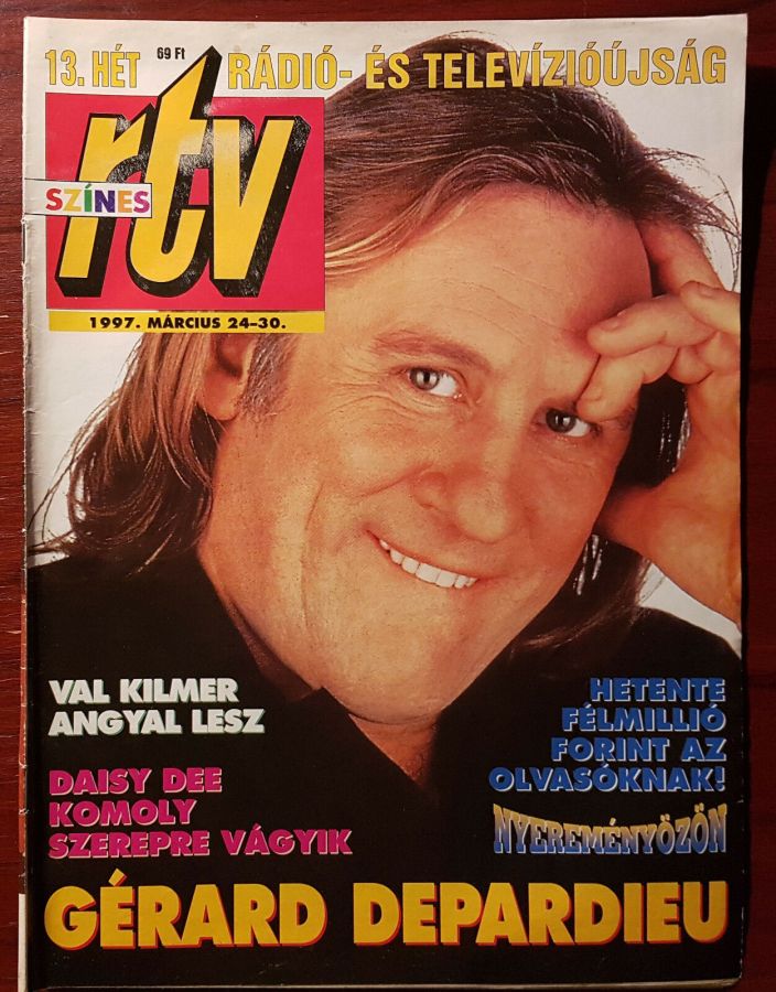 SZINES RTV magazine side cover 24 March 1997
