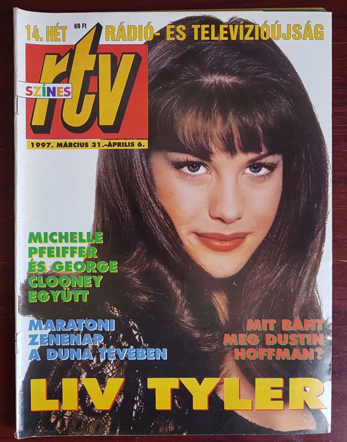SZINES RTV magazine side cover 31 March 1997