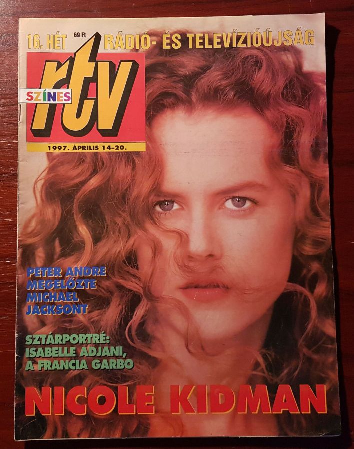 SZINES RTV magazine side cover 14 April 1997