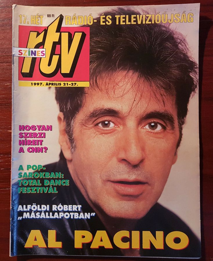 SZINES RTV magazine side cover 21 April 1997