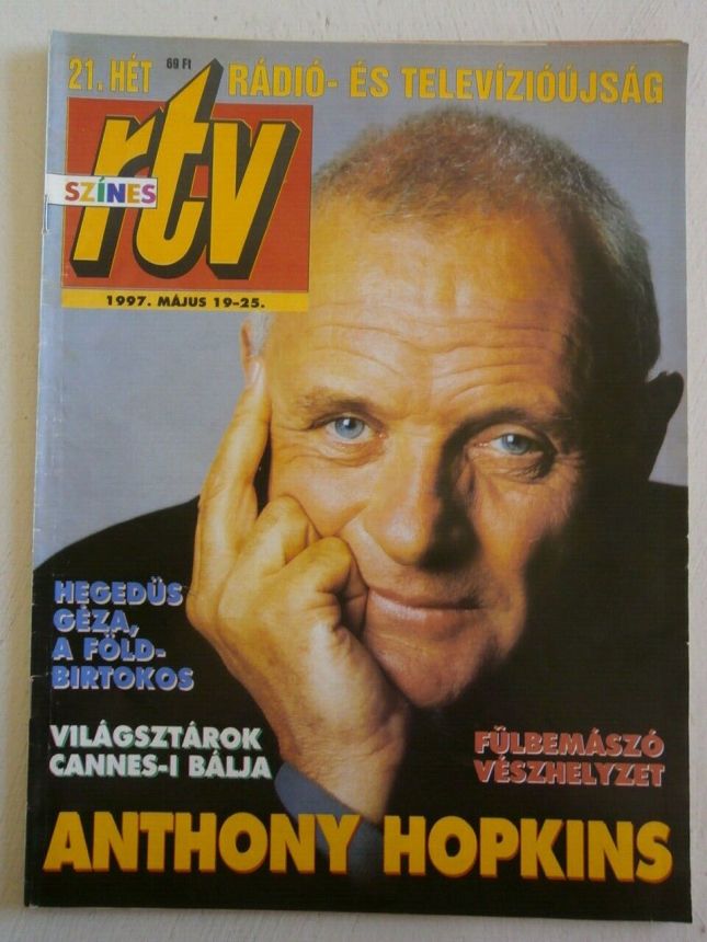 SZINES RTV magazine side cover 19 May 1997