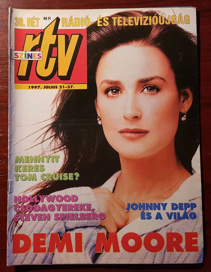 SZINES RTV magazine side cover 21 July 1997