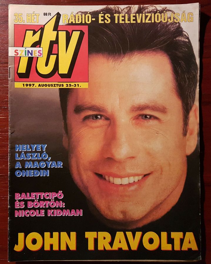 SZINES RTV magazine side cover 25 August 1997