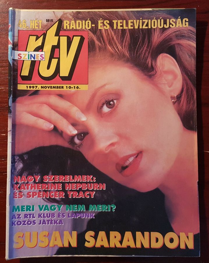 SZINES RTV magazine side cover 10 November 1997
