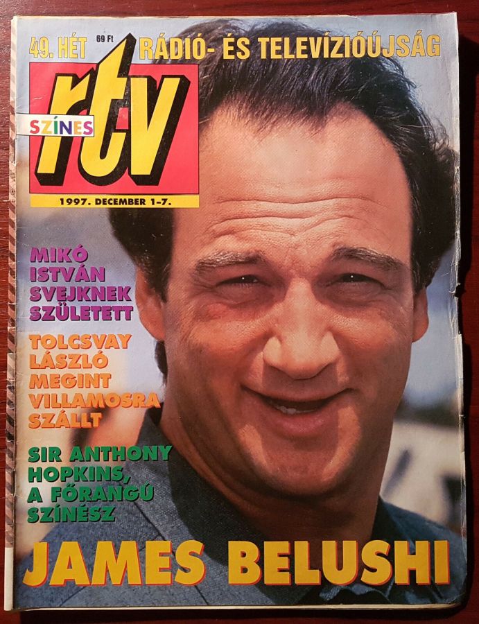 SZINES RTV magazine side cover 1 December 1997