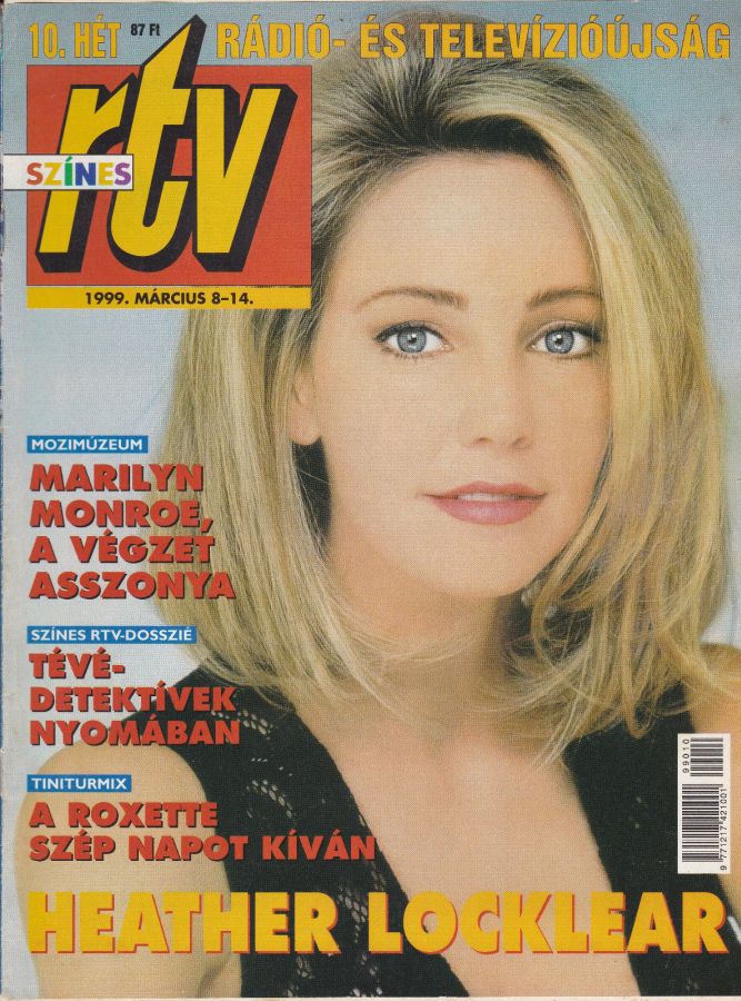 SZINES RTV magazine side cover 8 March 1999