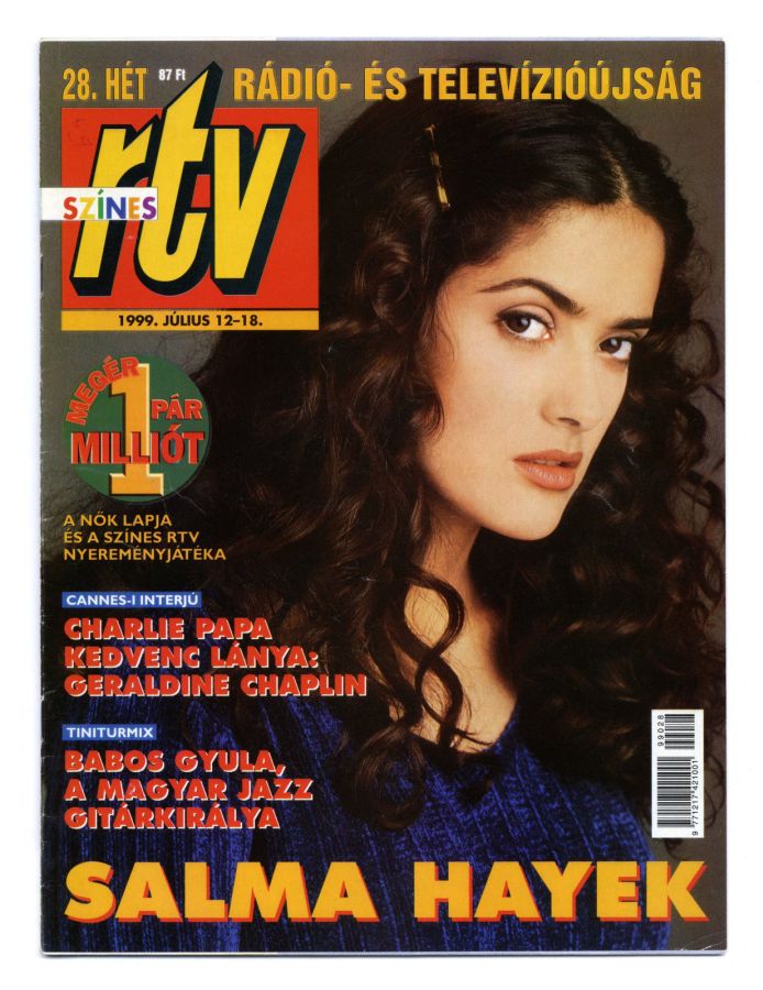 SZINES RTV magazine side cover 12 July 1999