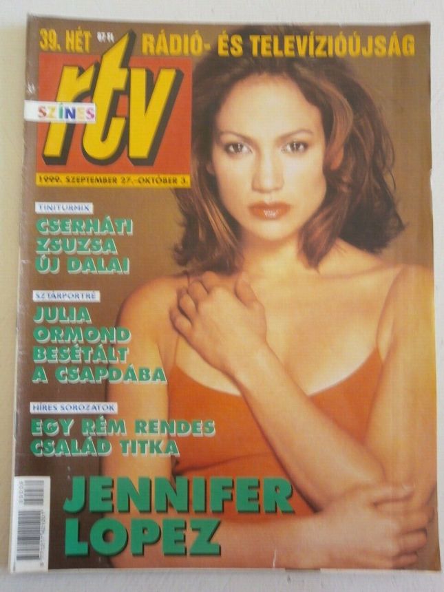 SZINES RTV magazine side cover 27 September 1999