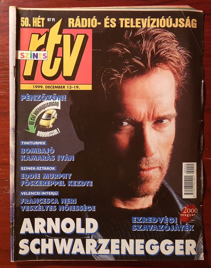 SZINES RTV magazine side cover 13 December 1999