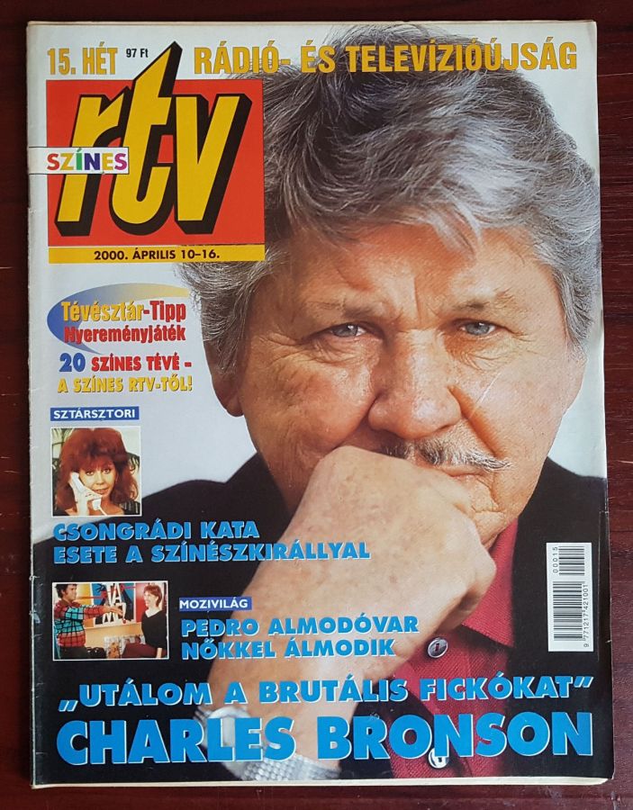 SZINES RTV magazine side cover 10 April 2000