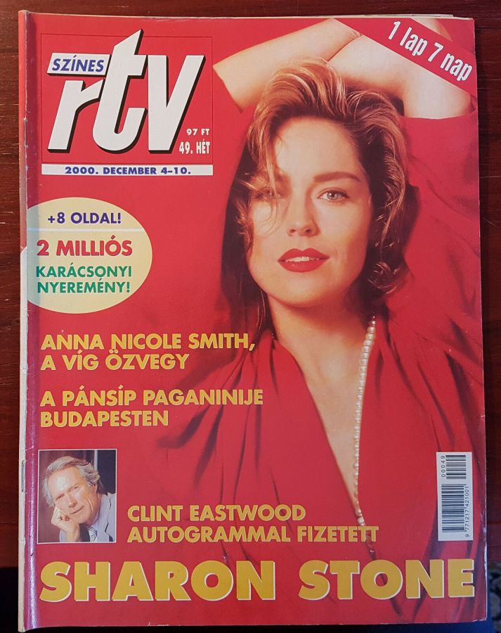 SZINES RTV magazine side cover 4 December 2000