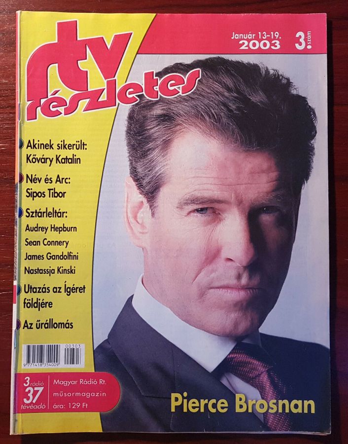 RTV magazine side cover 13 January 2003