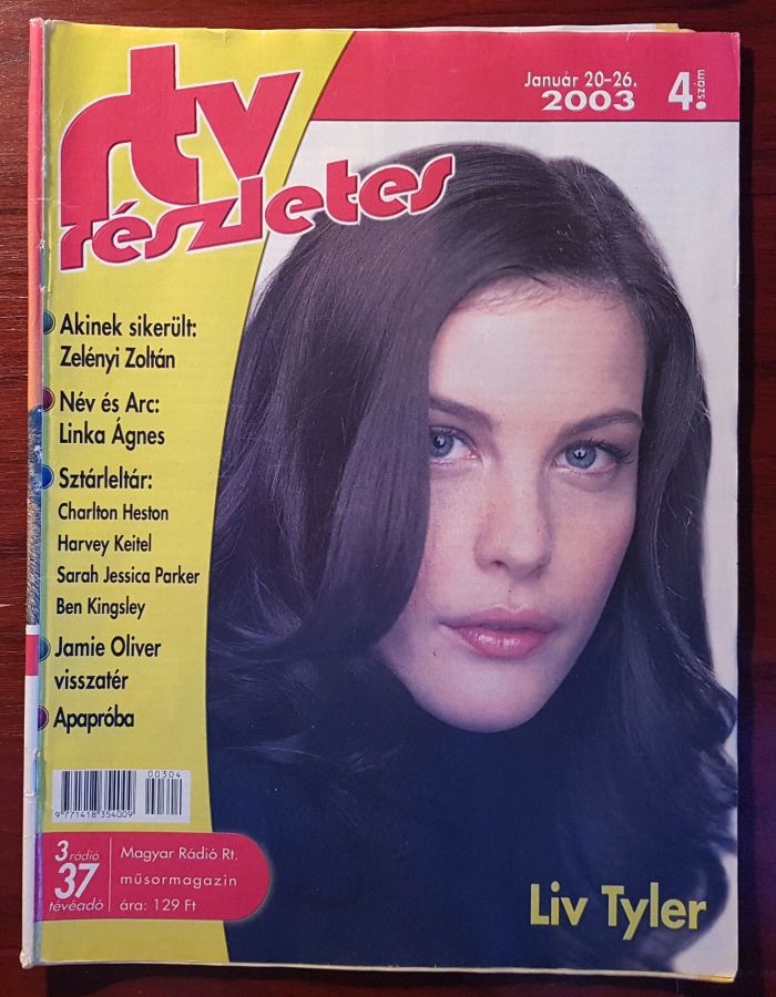 RTV magazine side cover 20 January 2003