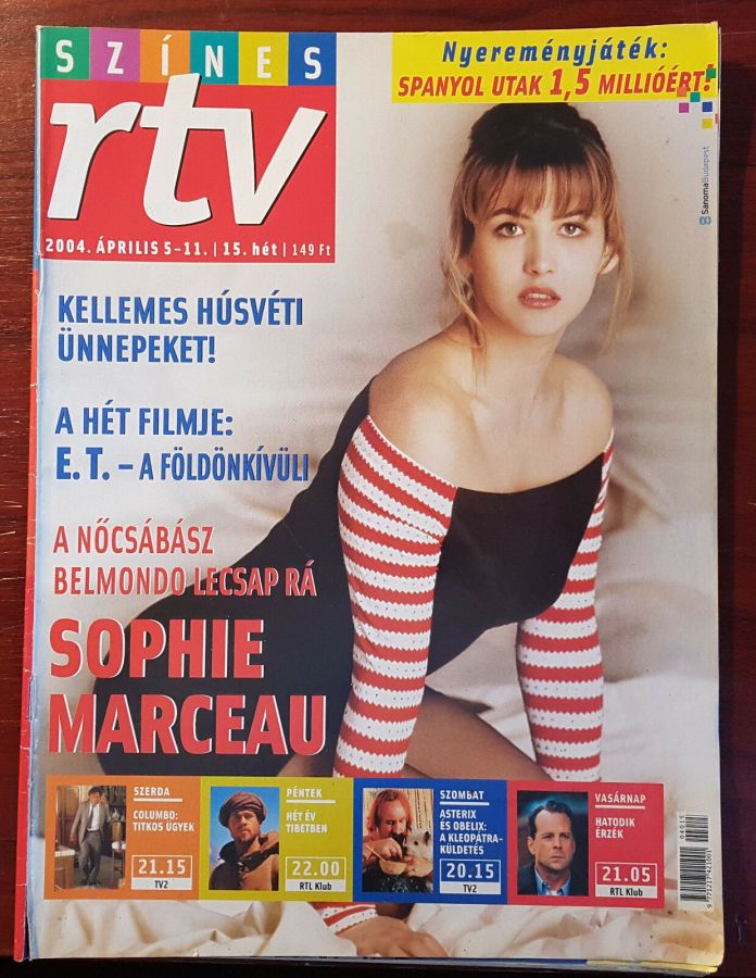 SZINES RTV magazine side cover 11 April 2004