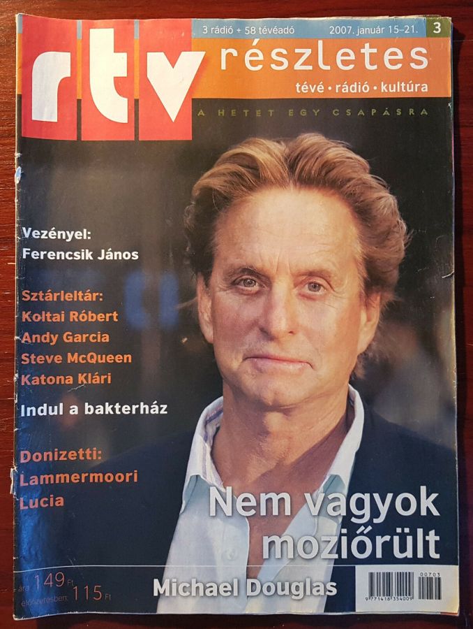 RTV magazine side cover 15 January 2007