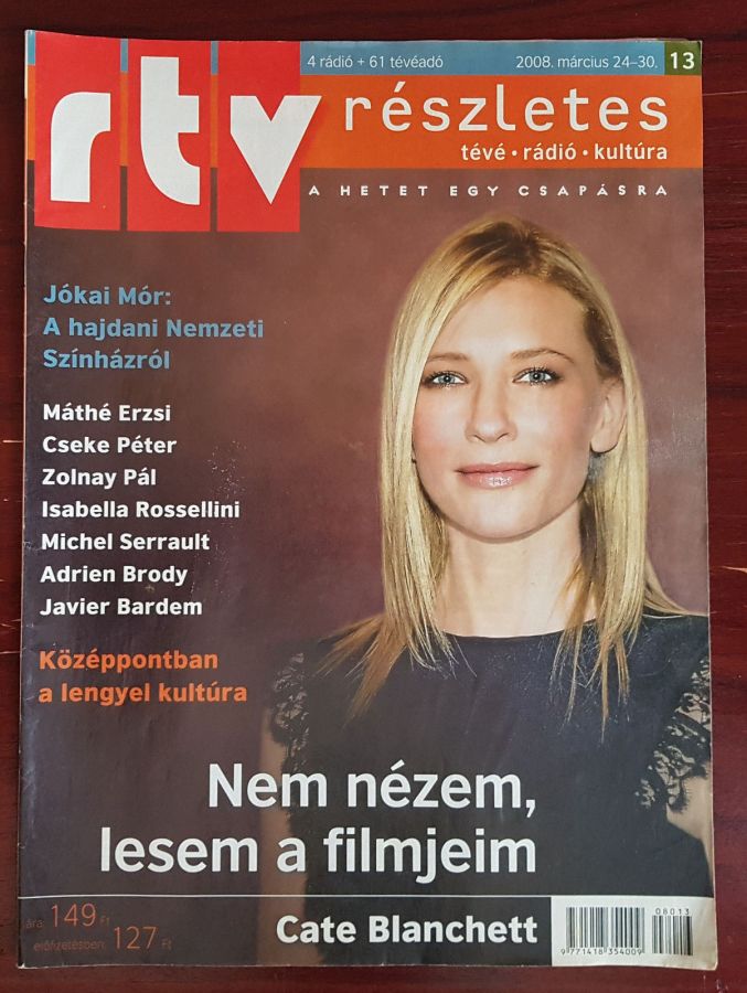 RTV magazine side cover 24 March 2008