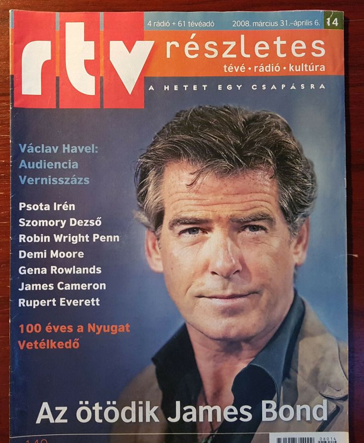 RTV magazine side cover 31 March 2008