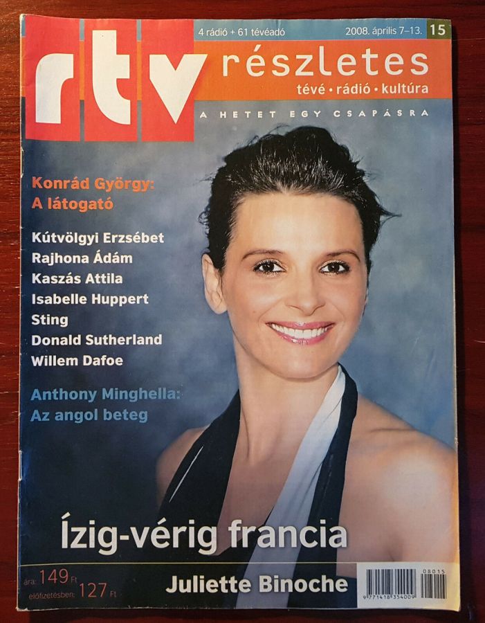 RTV magazine side cover 7 April 2008